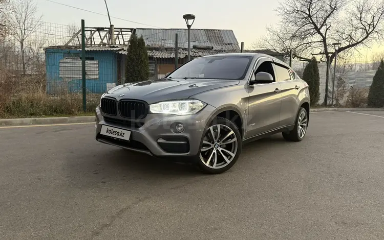 BMW X6 2016 года за 19 500 000 тг. в Алматы