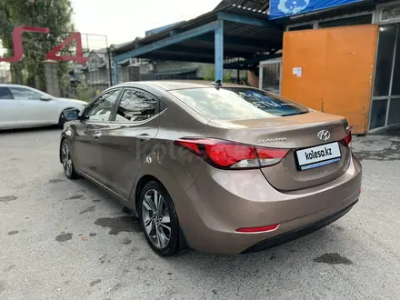 Hyundai Elantra 2015 года за 5 750 000 тг. в Алматы – фото 3