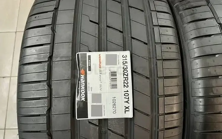 Hankook Ventus S1 evo3 SUVK127A XL 107Y 315/30 ZR22үшін220 000 тг. в Петропавловск