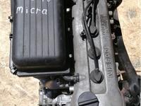 Двигатель 1.0см, 1.3см Ниссан Микра в полном навесе привознойүшін4 455 тг. в Алматы