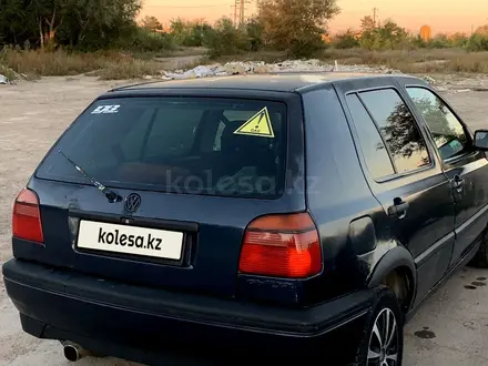 Volkswagen Golf 1992 года за 1 250 000 тг. в Астана – фото 3