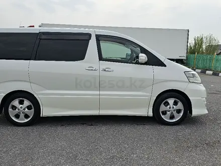 Toyota Alphard 2007 года за 8 800 000 тг. в Шымкент – фото 4