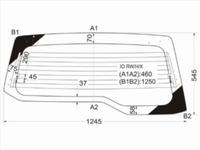 Стекло заднее с обогревом MITSUBISHI PAJERO IO/PININ 3/5D 98-10 за 27 400 тг. в Павлодар