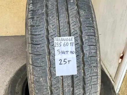 Шины Triangle 235 60 18 за 25 000 тг. в Уральск