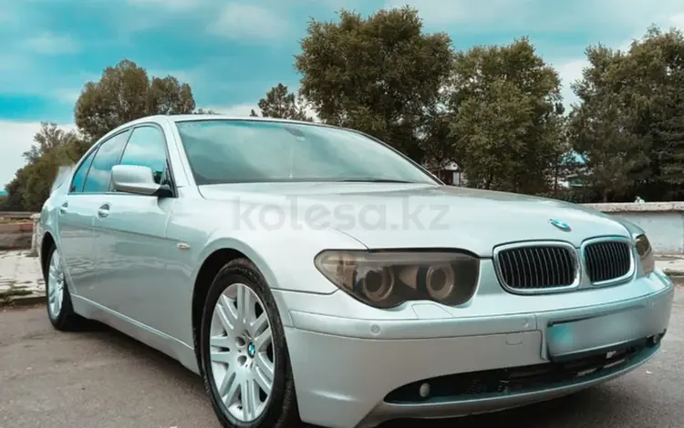 BMW 730 2004 годаүшін4 500 000 тг. в Алматы