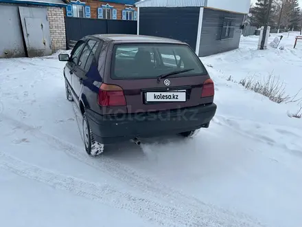 Volkswagen Golf 1992 года за 1 400 000 тг. в Петропавловск – фото 3