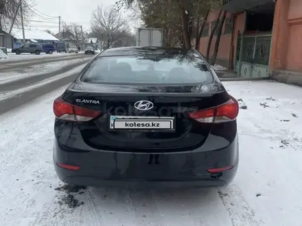 Hyundai Elantra 2014 года за 5 200 000 тг. в Алматы – фото 7