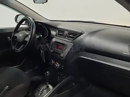Kia Rio 2014 года за 4 180 000 тг. в Алматы – фото 15