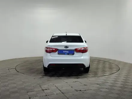Kia Rio 2014 года за 4 180 000 тг. в Алматы – фото 6
