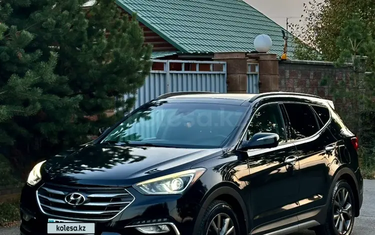 Hyundai Santa Fe 2017 годаүшін9 600 000 тг. в Алматы