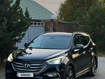 Hyundai Santa Fe 2017 года за 9 600 000 тг. в Алматы – фото 4