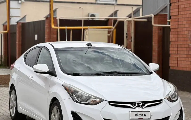 Hyundai Elantra 2014 годаүшін4 000 000 тг. в Уральск