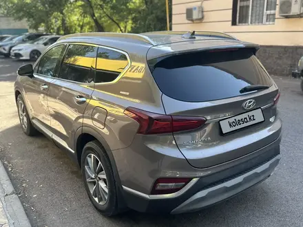 Hyundai Santa Fe 2020 года за 12 000 000 тг. в Тараз – фото 4