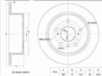 Диск тормознойfor12 050 тг. в Астана