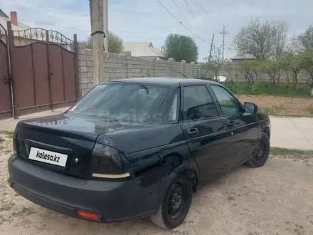 ВАЗ (Lada) Priora 2170 2012 года за 800 000 тг. в Шымкент – фото 3