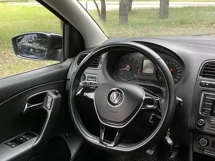 Volkswagen Polo 2016 года за 4 890 000 тг. в Костанай – фото 10