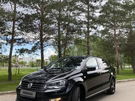 Volkswagen Polo 2016 года за 4 890 000 тг. в Костанай – фото 2