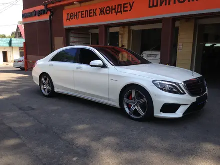 Оригинальные диски R20 AMG на Mercedes W222 S-Classe Мерседес за 500 000 тг. в Алматы – фото 17