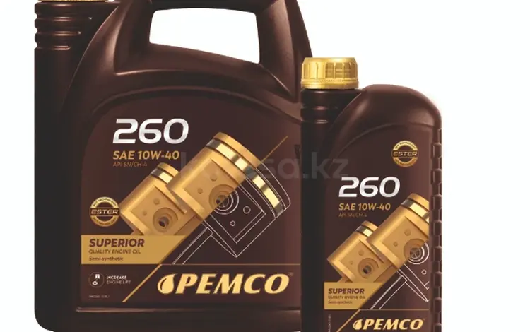 PEMCO 260 SAE 10W40 API SN/CH-4 5лүшін11 080 тг. в Астана