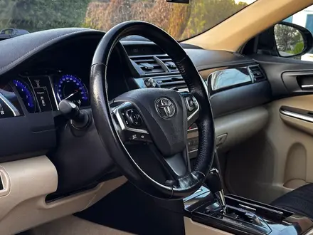 Toyota Camry 2015 года за 10 600 000 тг. в Алматы – фото 20