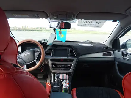 Hyundai Sonata 2016 года за 4 000 000 тг. в Караганда – фото 8