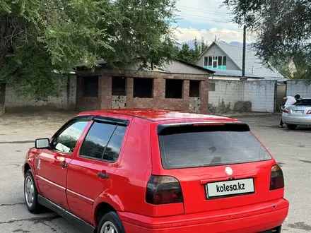 Volkswagen Golf 1994 года за 1 150 000 тг. в Алматы – фото 9