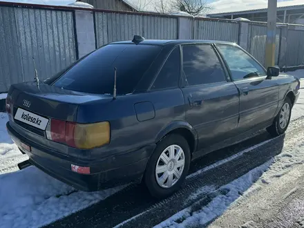 Audi 80 1991 года за 700 000 тг. в Тараз – фото 3