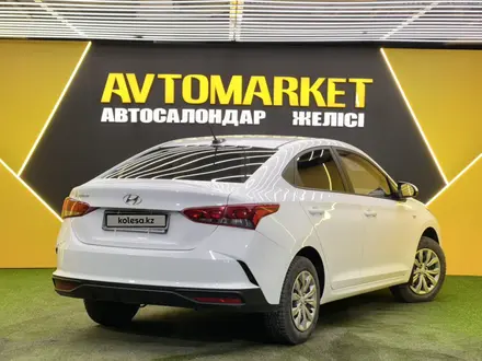Hyundai Accent 2022 года за 8 500 000 тг. в Астана – фото 4