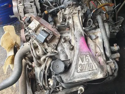 Двигатель паджеро 3 литра 12 клапан за 500 000 тг. в Алматы – фото 2