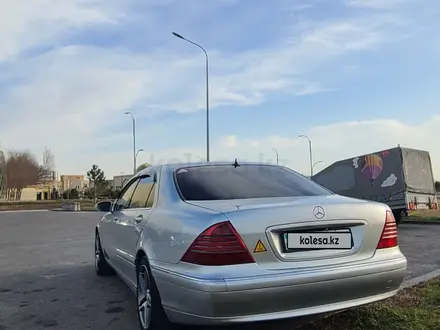 Mercedes-Benz S 320 2001 года за 5 000 000 тг. в Кызылорда – фото 4