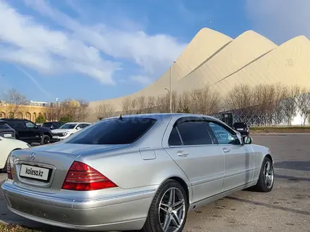 Mercedes-Benz S 320 2001 года за 5 000 000 тг. в Кызылорда – фото 5