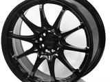 8245 R18 8, 5J ET35 5x100/5x114, 3 ЦО 73.1 GLOSS BLACK за 320 000 тг. в Алматы