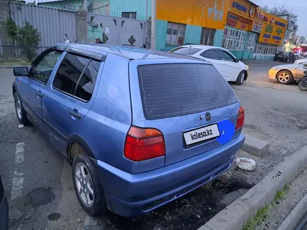 Volkswagen Golf 1993 года за 1 500 000 тг. в Алматы – фото 6