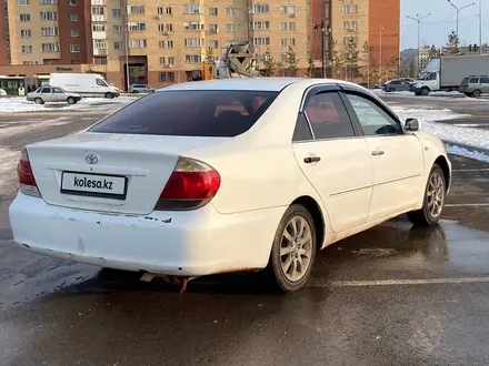 Toyota Camry 2005 года за 3 800 000 тг. в Астана – фото 9