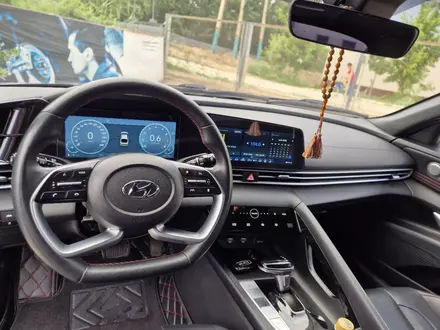 Hyundai Elantra 2022 года за 8 200 000 тг. в Кызылорда – фото 9