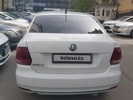 Volkswagen Polo 2015 года за 4 500 000 тг. в Алматы – фото 6