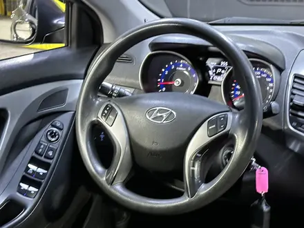 Hyundai Elantra 2014 года за 6 550 000 тг. в Астана – фото 25