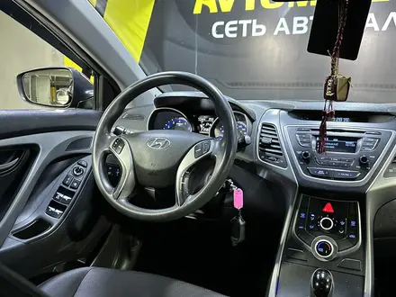 Hyundai Elantra 2014 года за 6 550 000 тг. в Астана – фото 26