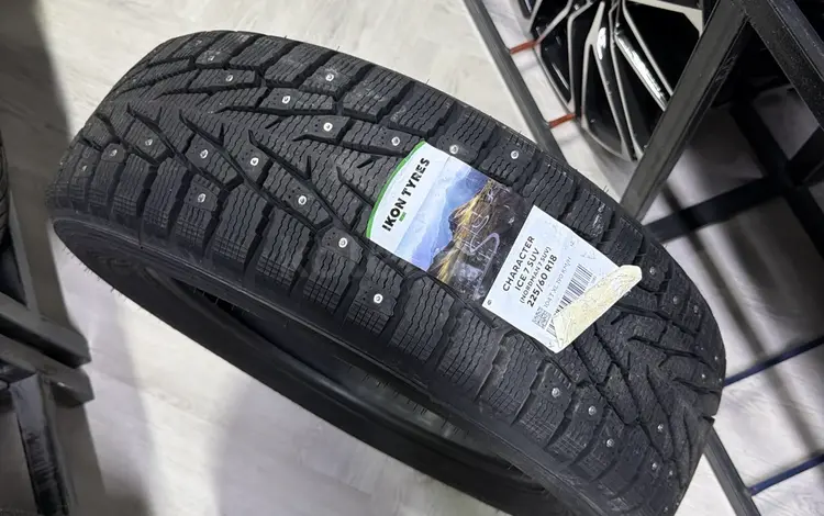 Шипованные шины ikon tyres nokian nordman 7 за 59 000 тг. в Астана