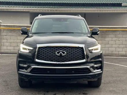 Infiniti QX80 2022 года за 33 000 000 тг. в Алматы – фото 3