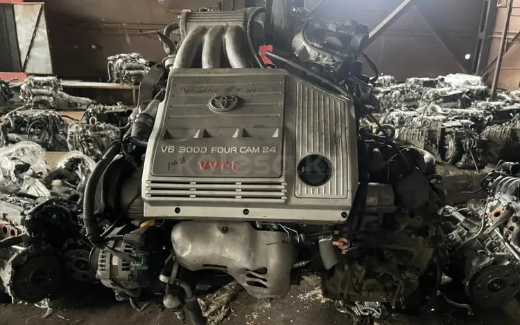 Мотор 1mz-fe Двигатель Toyota Alphard (альфард) 1AZ/2AZ/1MZ/2AR/1GR/2GR/3GR за 132 900 тг. в Алматы