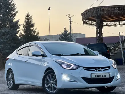 Hyundai Elantra 2015 года за 6 350 000 тг. в Алматы – фото 5