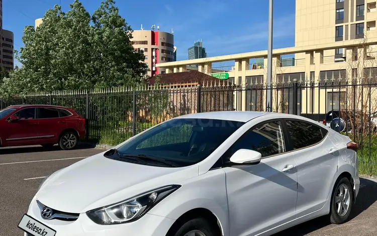 Hyundai Elantra 2016 года за 6 700 000 тг. в Астана