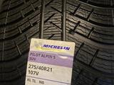 Michelin Pilot Alpin 5 SUV 275/40 R21 и 305/35 R21 107Vfor550 000 тг. в Алматы – фото 2