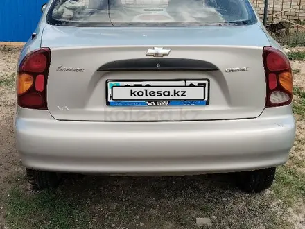 Chevrolet Lanos 2007 года за 650 000 тг. в Уральск – фото 4