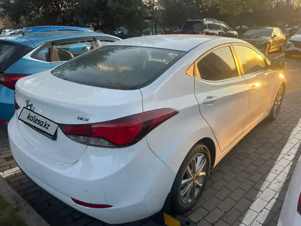 Hyundai Elantra 2014 года за 6 650 000 тг. в Алматы – фото 5