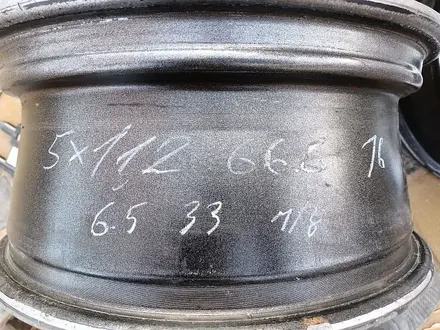 Легкосплавные диски на автомашину Mercedes (Россия R16 5*112 ЦО66 за 180 000 тг. в Астана – фото 9