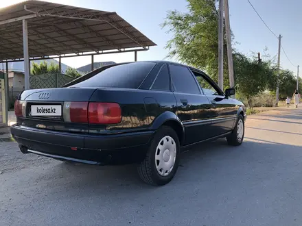 Audi 80 1991 года за 1 400 000 тг. в Тараз – фото 5