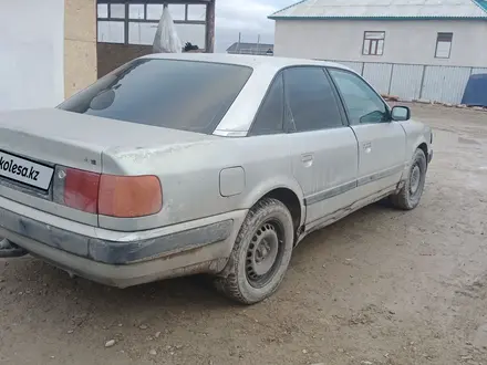 Audi 100 1991 года за 900 000 тг. в Шиели – фото 3