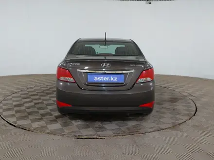 Hyundai Solaris 2015 года за 4 020 000 тг. в Шымкент – фото 6